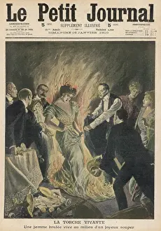 Engulfed: DRESS CATCHES FIRE/1910