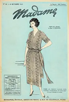 Shapeless: DRESS WITH IRISH CROCHET