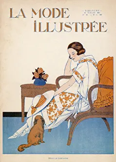 Fold: DRESS/ORANGE FLOWERS