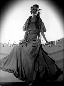 Azure: DRESS WITH RUCHING 1930S