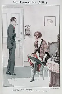 Topical: Not Dressed for Calling, by Norman Keene