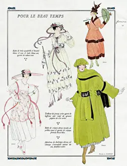 Olive: Dresses by Poiret and Jenny fashions
