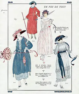 Ribbons: Dresses by Poiret, Premet and Jenny fashions