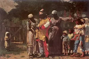 Winslow: Dressing for the Carnival, by Winslow Homer