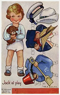 Dressing doll. Jack at Play