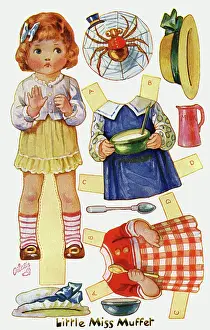 Muffett: Dressing doll. Little Miss Muffett