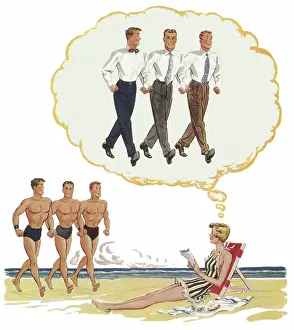 Revealing: Dressing Men with Her Eyes