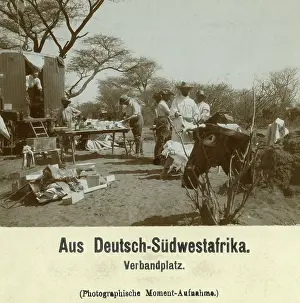 Tribes: Dressing station for German soldiers in German