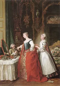1727: At the Dressing-Table