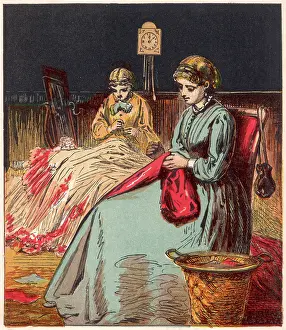 Dressmakers: Dressmakers Work at Home