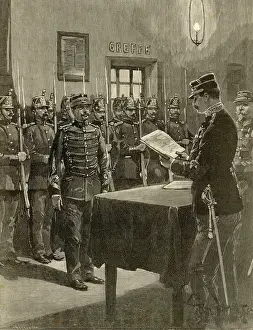 Denied: Dreyfus Charged - 1894