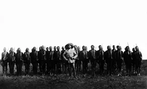 Subordinates: Drill of aboriginal soldiers, 1891