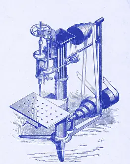 Interchangeable: Drill Press, 19th Century