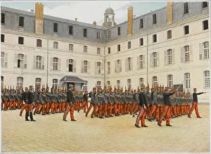 Fontainebleau: DRILL AT SAINT-CYR
