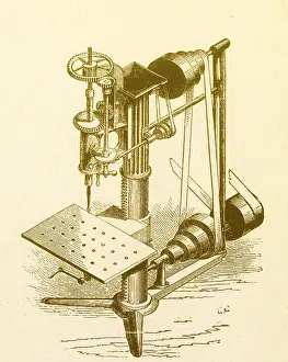 Interchangeable: Drilling Press, 19th Century