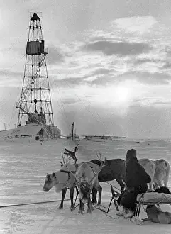 Tundra: Drilling rig, 1973