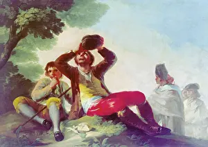 Drinker: The Drinker, by Goya