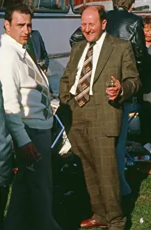 Punter: Drinking in the carpark on Derby Day, Epsom