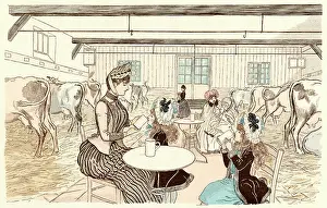 Catelan: DRINKING FRESH MILK