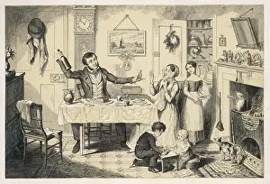 Intemperance: Drinking with the meal for the first time. Temperance