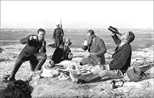 Drinking at a picnic - possibly in Iran