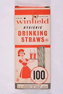 Woolworths: Drinking straws by Winfield, woolworths history