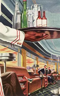 Beverages: Drinks in the Club Car