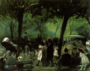 Glackens: The Drive - Central Park