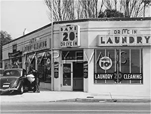 Laundrette: DRIVE IN LAUNDRY/USA