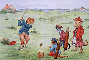 Terry Parker Collection (iln): The Driver by Louis Wain