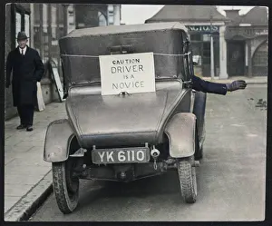 Learner: Driver is a Novice