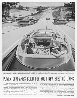 Automatically: Driverless car of the future, 1950s