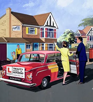 Look & Learn Nursery Material: Driving Instructor