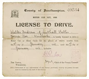 Spelling: Driving Licence