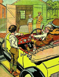 Strangs: Driving an open top sports car