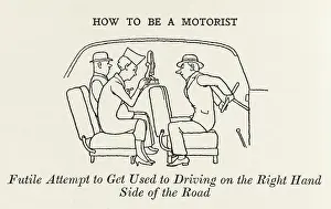 Motorist: Driving on the right hand side - W H Robinson