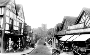 Droitwich: Droitwich, High Street 1904
