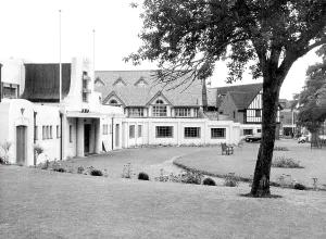 Droitwich: Droitwich, Winter Gardens c1955