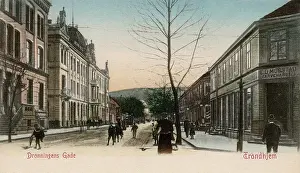 Trondheim: Dronningens Gade, Trondheim, Norway