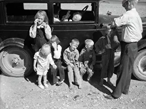 Bowman: Drought - Refugees - Family - Migrants