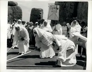 Rites: Druids celebrate summer solstice