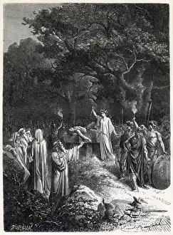 Druid: Druids performing sacrifice