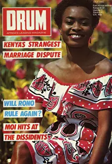 Strangest: Drum Magazine cover