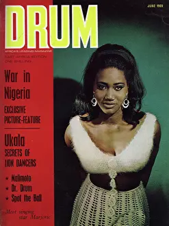 Majorie: Drum Magazine cover