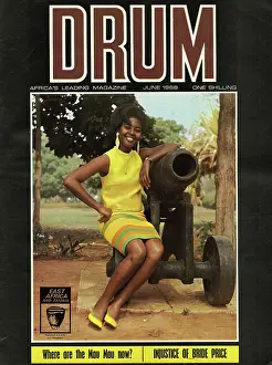 Francisca: Drum Magazine cover