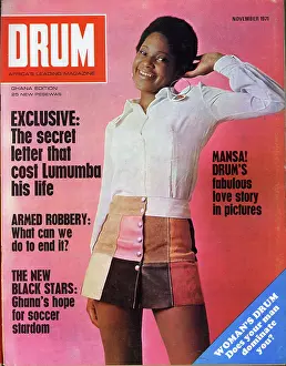 Dawkins: Drum Magazine cover