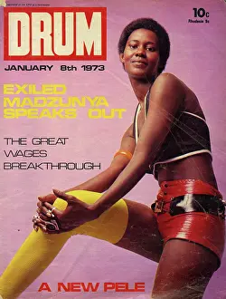 Edson: Drum Magazine cover