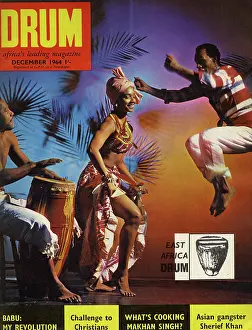 Babu: Drum Magazine cover