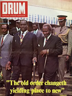 Jomo: Drum Magazine cover