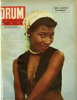 Mhlongo: Drum Magazine cover